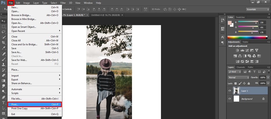 How to Print in Photoshop - 11