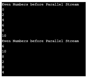 Java Parallel stream 3