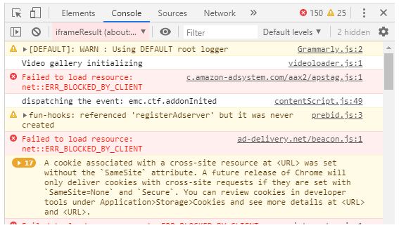 JavaScript Debugging 1