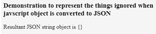 Javascript Array to JSON output 2