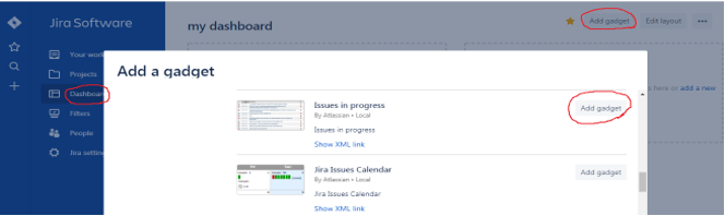 Jira Dashboard - 2