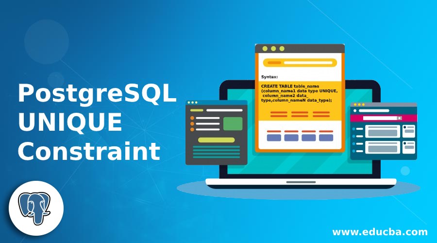 PostgreSQL UNIQUE Constraint