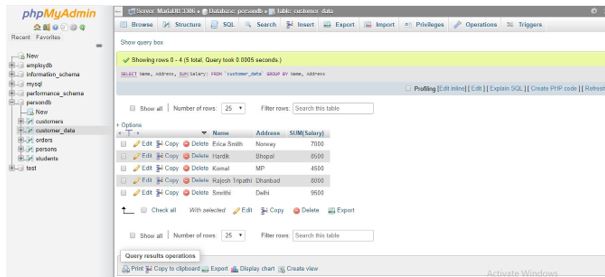 with Multiple columns