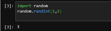 Random Module in Python 1