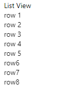 Example 5 (ListView)