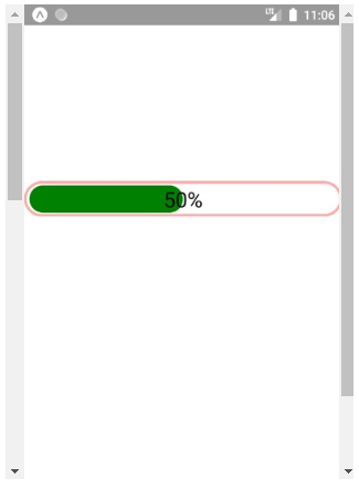 React Native Progress Bar example 1 React Native Progress Bar example 1