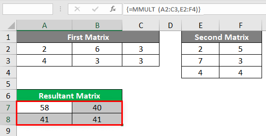 Resultant-Matrix