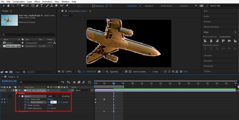 Rotoscoping in After Effects - 14