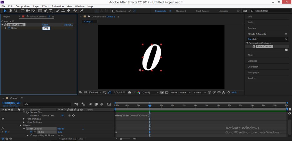 Slider Control After Effects - 18