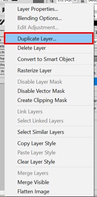 Duplicate Layer