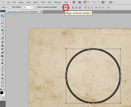 Align Vertical Centres