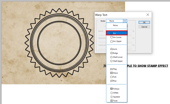 Stamp Effect in Photoshop - 26