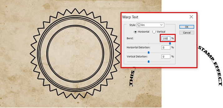 Stamp Effect in Photoshop - 27