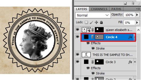 Stamp Effect in Photoshop - 31