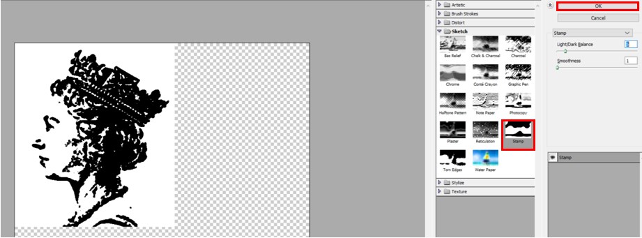 Stamp Effect in Photoshop - 33