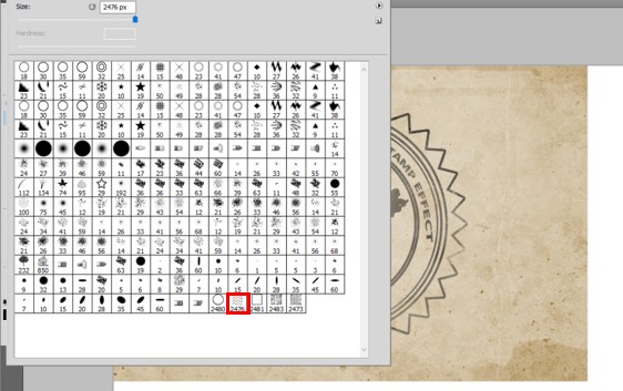 Stamp Effect in Photoshop - 37