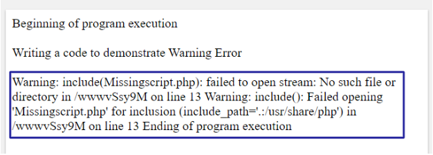 Types of Error python 2
