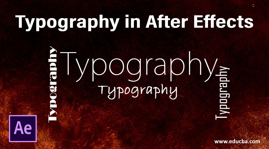 Typography in After Effects