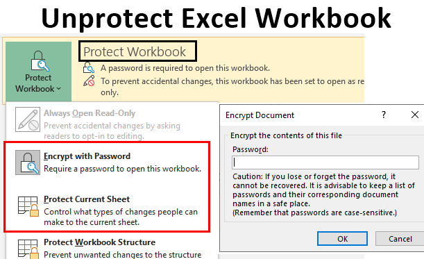 Unprotect Excel Workbook