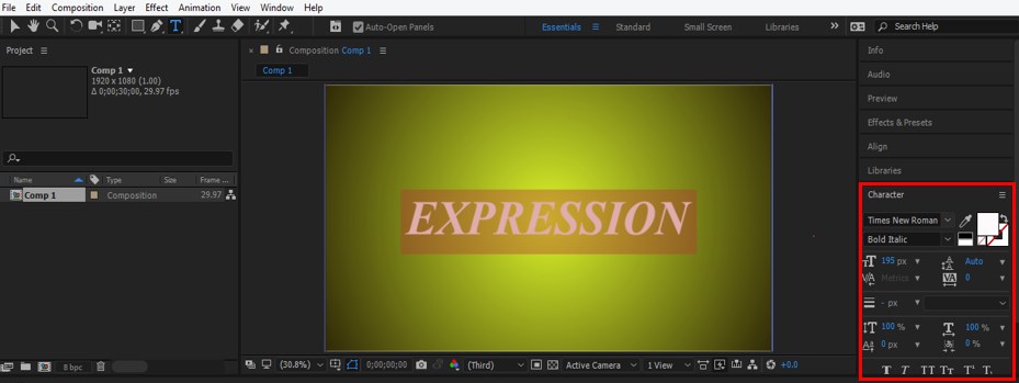 Wiggle Expression in After Effects - 13