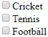 cricket tennis football