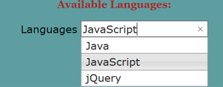 jQuery Autocomplete - 2