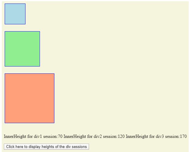 jQuery innerHeight ()3