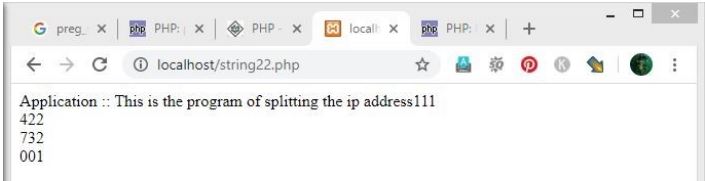 php preg_split() 4