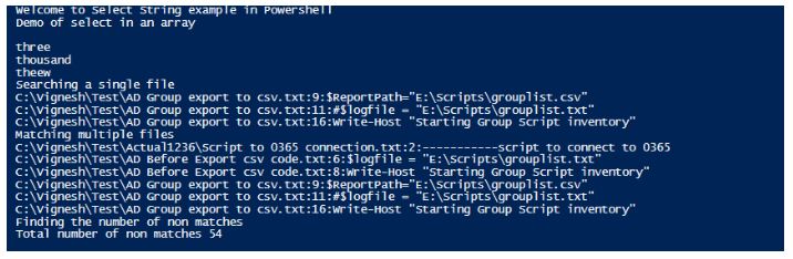 powershell grep