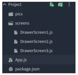 react native drawer navigation 1