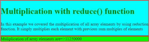 reduce() Function JavaScript - 2