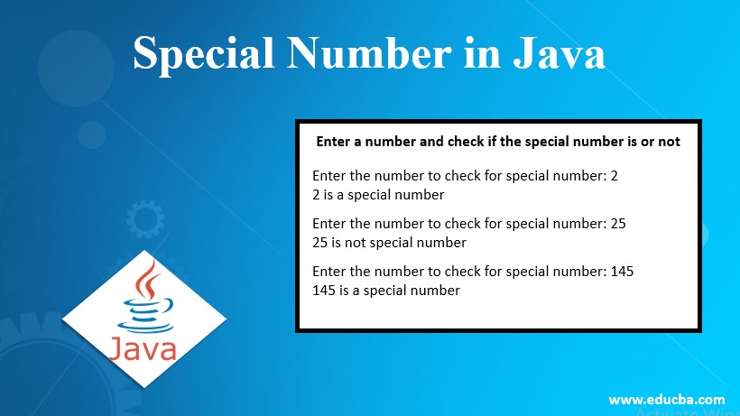 specisl number in java