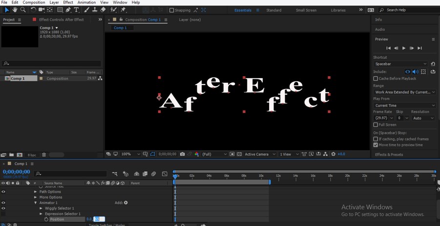 After Effects Expressions - 17