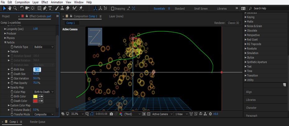 After Effects Particles - 23