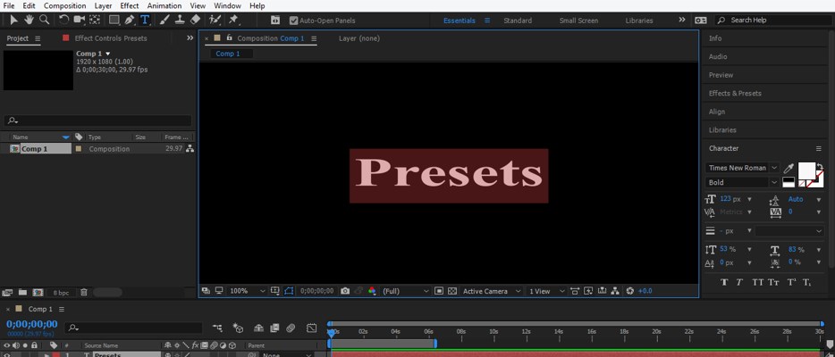After Effects Presets - 14