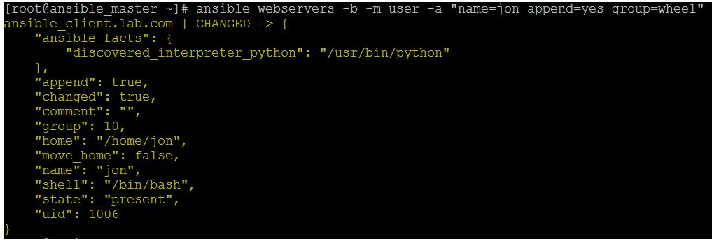 now we want to add this user to wheel group