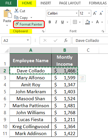 Autofit Row Height in Excel 1-3