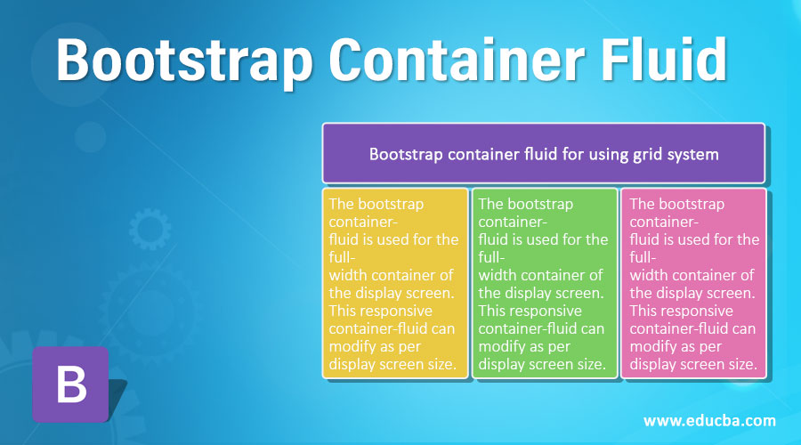 Bootstrap Container Fluid