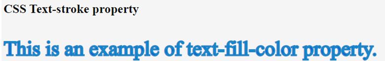CSS text-stroke 4