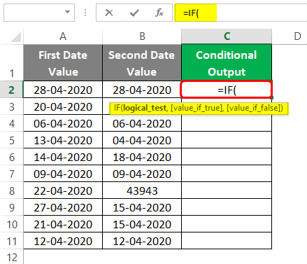 Conditional Output 3-1