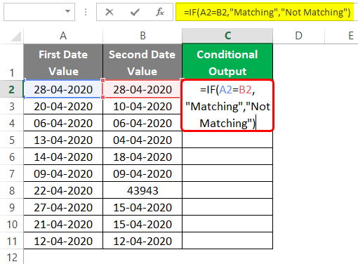 Conditional Output 3-4