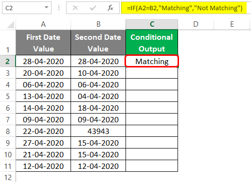 Conditional Output 3-5