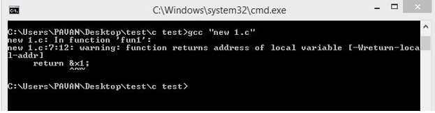 Dangling Pointers in C output 2