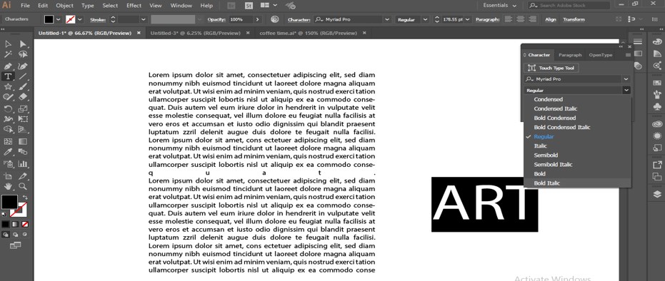 How to Warp Text in Illustrator - 13