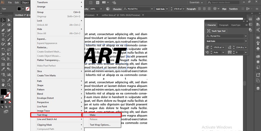 How to Warp Text in Illustrator - 14