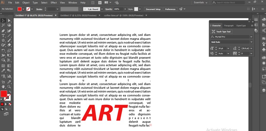 How to Warp Text in Illustrator - 18