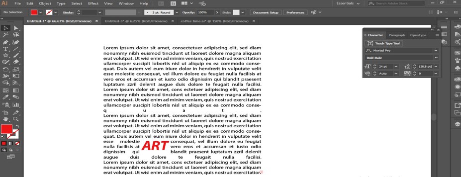 How to Warp Text in Illustrator - 19