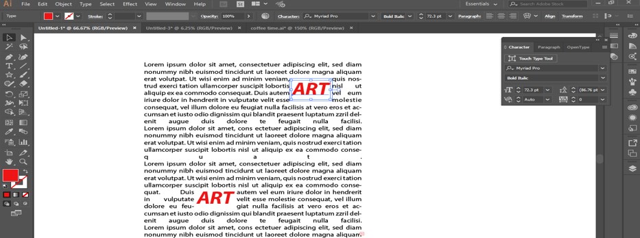 How to Warp Text in Illustrator - 20