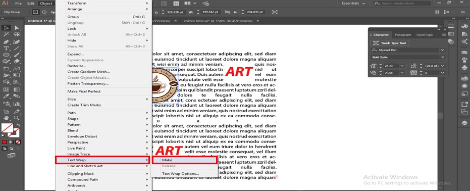 How to Warp Text in Illustrator - 27