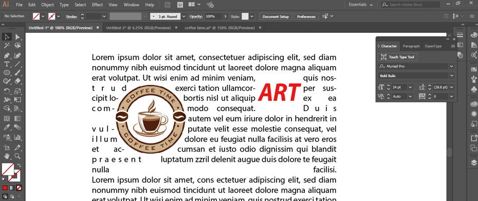 How to Warp Text in Illustrator - 28